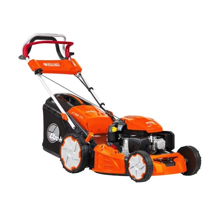 Cortacésped autopropulsado de gasolina OLEOMAC G53TBXE ALLROAD PLUS 4 de 163 cc, ancho de corte de 51 cm. | Newgardenmac.com