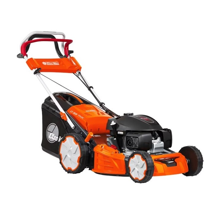 OLEOMAC G53THX ALLROAD PLUS 4 166cc self-propelled petrol lawnmower, cutting width 51 cm | Newgardenmac.com