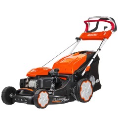 Tondeuse à gazon autotractée à essence OLEOMAC MAX48TK ALLROAD ALUMINIUM 166 cm³, largeur de coupe 46 cm