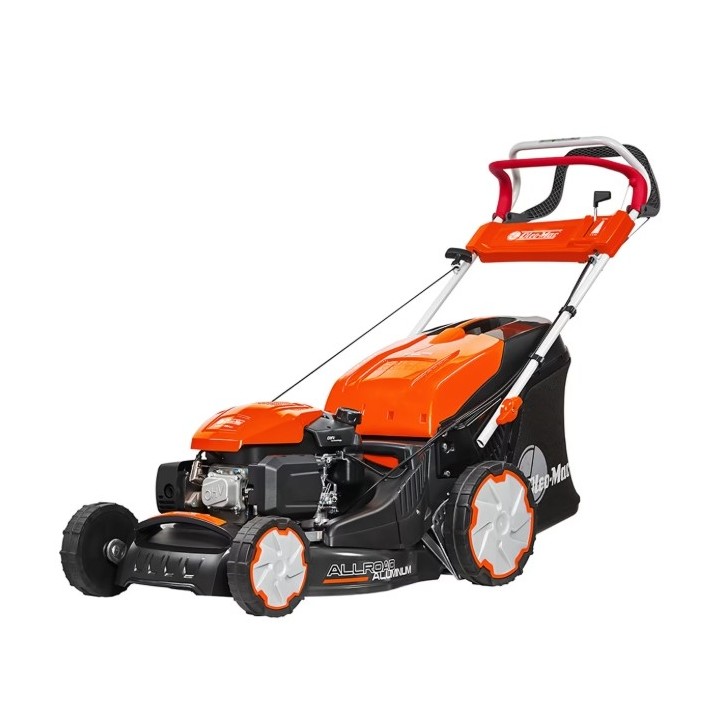 OLEOMAC MAX48TK ALLROAD ALUMINIUM 166cc Benzin-Rasenmäher mit Eigenantrieb, 46cm Schnittbreite | Newgardenmac.com