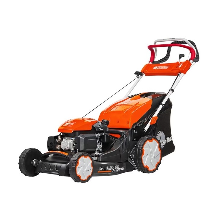 OLEOMAC MAX53TK ALLROAD ALUMINIUM 196cc self-propelled petrol lawnmower, 51cm cutting width | Newgardenmac.com