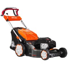 Tondeuse à gazon autotractée à essence OLEOMAC MAX53TBX ALLROAD ALUMINIUM 163 cm³, largeur de coupe 51 cm | Newgardenmac.com