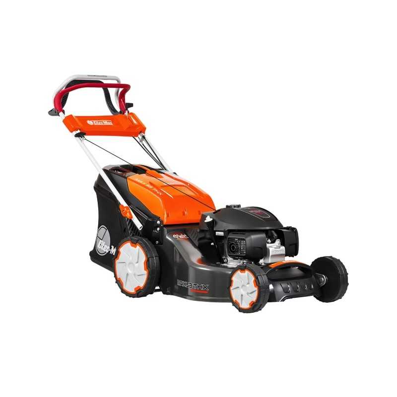 OLEOMAC MAX53THX ALLROAD ALUMINIUM 166cc self-propelled petrol lawnmower, 51cm cutting width
