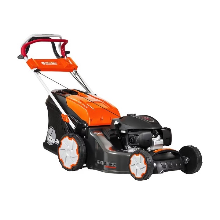 OLEOMAC MAX53THX ALLROAD ALUMINIUM 166cc self-propelled petrol lawnmower, 51cm cutting width | Newgardenmac.com