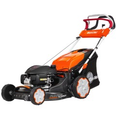 OLEOMAC MAX53THX ALLROAD ALUMINIUM 166cc self-propelled petrol lawnmower, 51cm cutting width | Newgardenmac.com