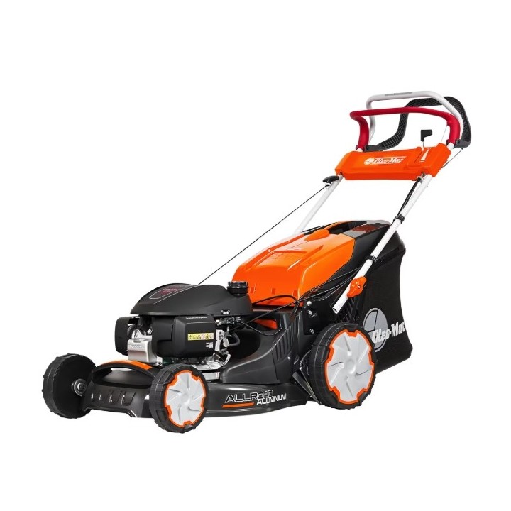OLEOMAC MAX53THX ALLROAD ALUMINIUM 166cc self-propelled petrol lawnmower, 51cm cutting width | Newgardenmac.com
