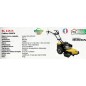 Brushcutter ROQUES ET LECOEUR RL 115 H 53 cm with HONDA GCVx 200 OHC 201 cc engine