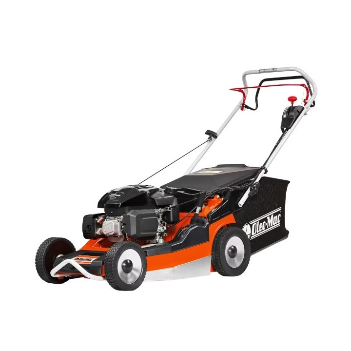 Tagliaerba a scoppio trazionato OLEOMAC LUX55TK 196cc taglio 53cm cesto 80L | Newgardenmac.com