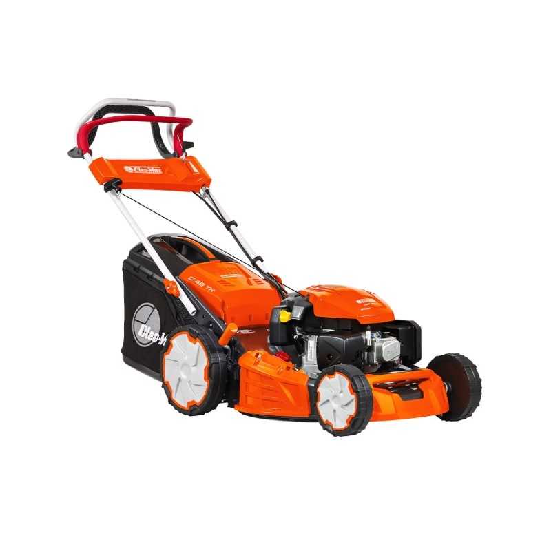 OLEOMAC G48TK ALLROAD PLUS 4 166cc self-propelled petrol lawnmower, 46 cm cutting width