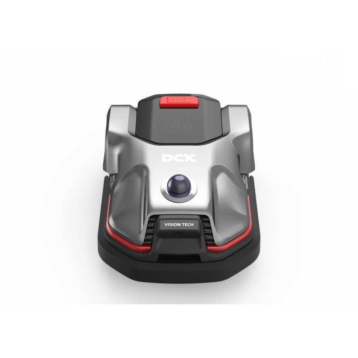 DCK KDRM220 Wi-Fi – BT-Rasenmäherroboter bis zu 2000 m2 AUTONOMER LiDAR Vision AI | Newgardenmac.com