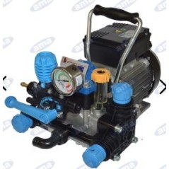 2-Membran-Elektropumpe mit Elektromotor für die Bewässerung 91560 | Newgardenmac.com