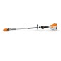 Cosechadora de aceitunas inalámbrica STIHL SBA140B de 36 V y 179 cm con pantalla LED.