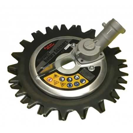 Desbrozadora reciprocante MARUYAMA MX36E con doble disco contrarrotatorio de 280 mm | Newgardenmac.com