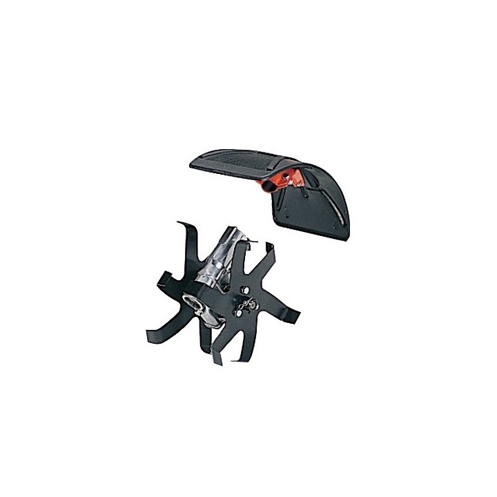 Azada con cuchillas de 6 hojas MARUYAMA MC-T desbrozadora MX22E MX24E | Newgardenmac.com