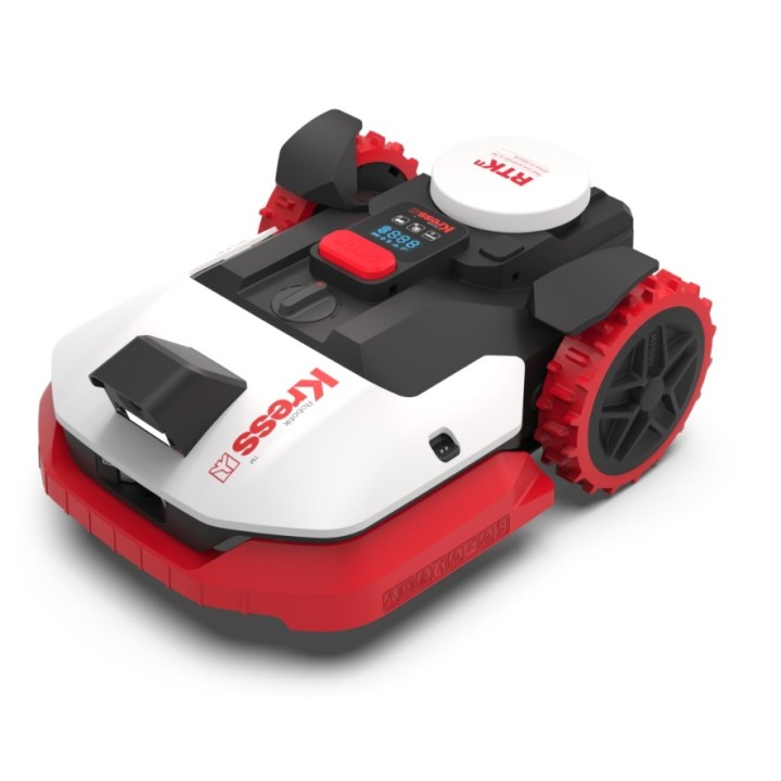 Tondeuse à gazon robot KRESS KR251E EyePilot 1000m2 RTKn AI VSLAM Wi-Fi - Bluetooth - Application | Newgardenmac.com
