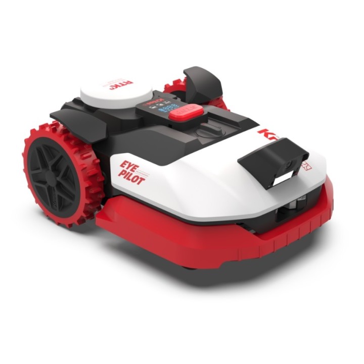 Mähroboter KRESS KR251E EyePilot 1000m2 RTKN AI VSLAM Wi-Fi - Bluetooth - App | Newgardenmac.com