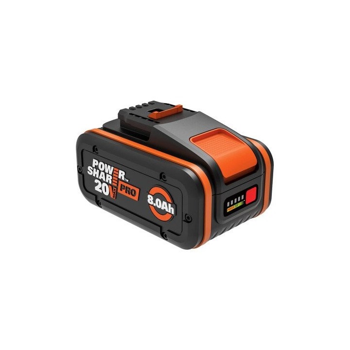 WA3648 - Batería de litio Worx de 20 V y 8 Ah | Newgardenmac.com