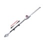 IKRA ITHS600 telescopic electric hedge trimmer with 59 cm blade and 24 cm extension