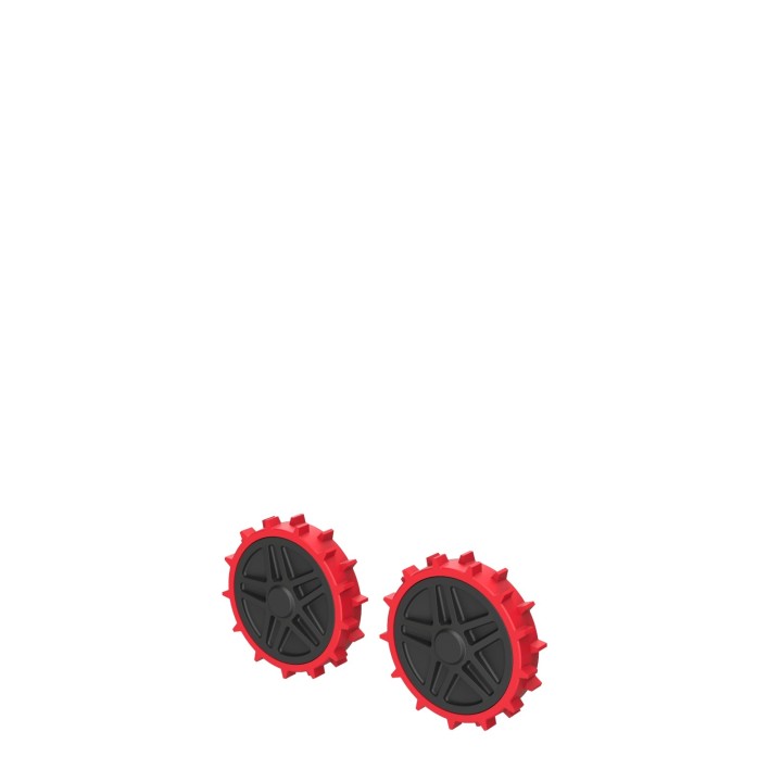 Kit de ruedas todoterreno para el robot cortacésped KRESS KR120E KR121E KA0221 original. | Newgardenmac.com
