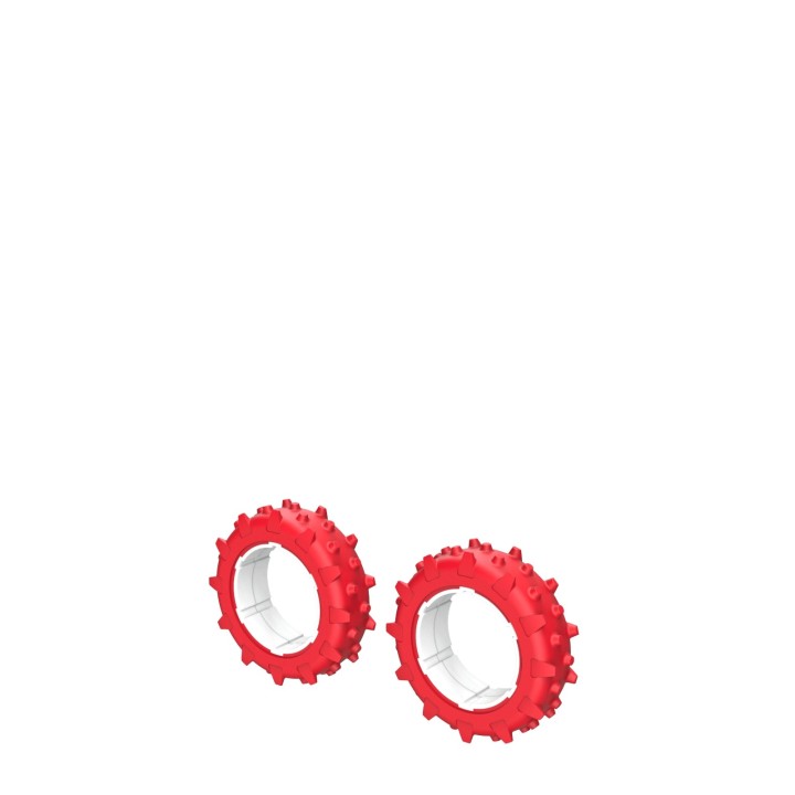 Kit de ruedas con clavos original para cortacésped robótico KRESS KR133E KR136E KR233E KA0222 | Newgardenmac.com