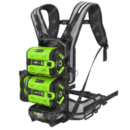 EGO BHX2001 Akku-Rucksack mit Tragegurt und verstellbarem Adapter im Lieferumfang enthalten | Newgardenmac.com