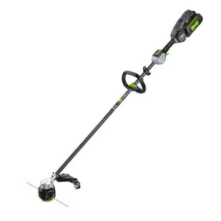 Professional battery-powered brush cutter EGO STX4200 56V working width 45 cm | Newgardenmac.com