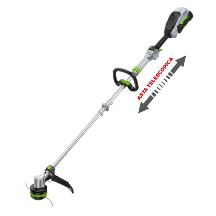 Desbrozadora EGO ST1510E-T de 56 V, sin escobillas, a batería, diámetro de corte de 38 cm. | Newgardenmac.com