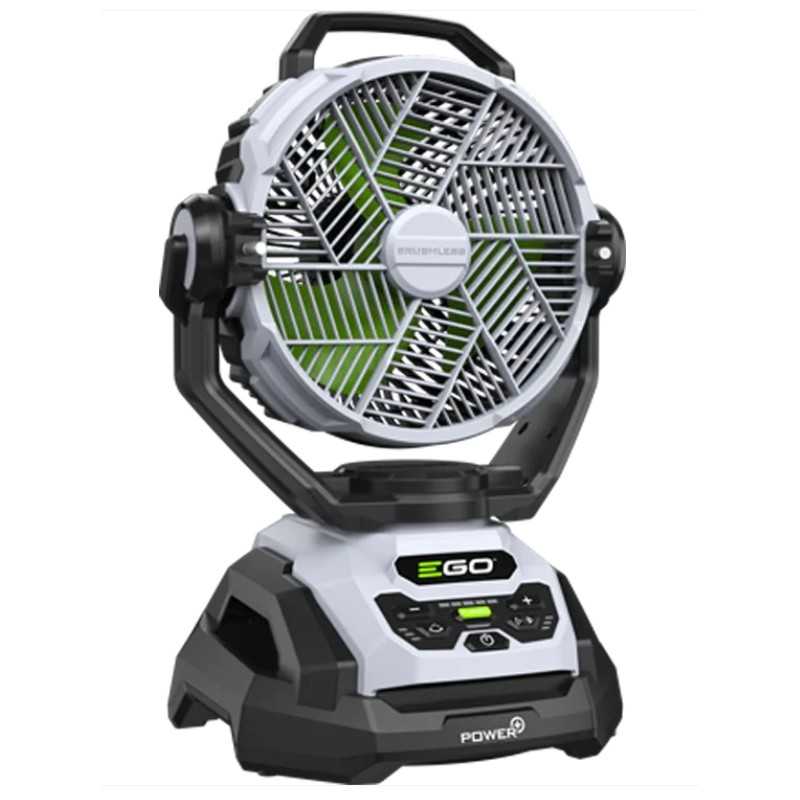 Ventilador nebulizador EGO FN1000E de 56 V a batería, 5 velocidades + Turbo