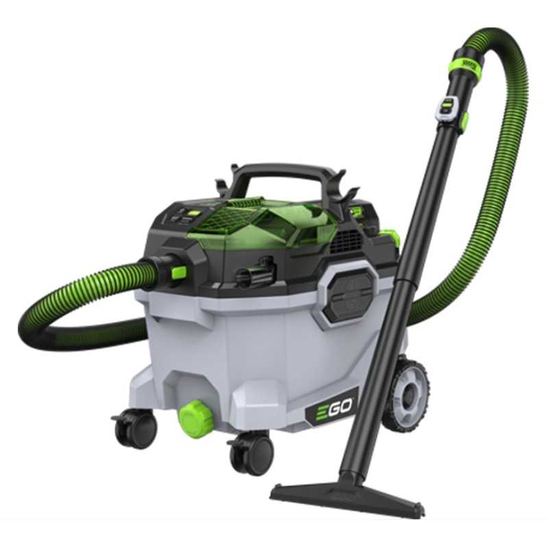 Bidone aspiratutto a batteria EGO WDV0900E 56V serbatoio 34L potenza 180 m3/h