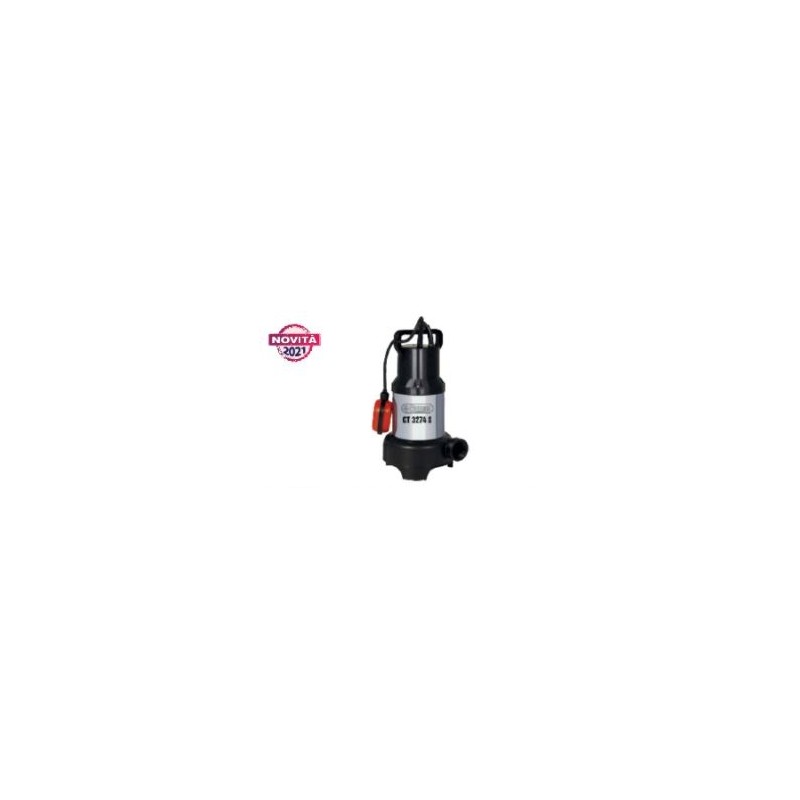 ELPUMPS CT3274S 650Watt pompe électrique submersible avec moteur, profondeur 8mt