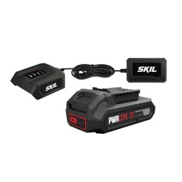 SKIL 3133AA PWRCORE 20 Lithium Battery Kit 2.0 Ah + 1.0 A Charger | Newgardenmac.com