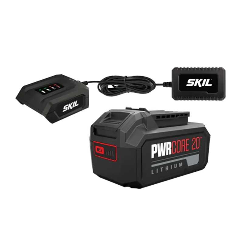 Kit batterie lithium SKIL 3135AA PWRCORE 20 4,0 Ah + chargeur 1,0 A