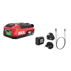 SKIL 3143AA PWRCORE 20 Lithium Battery Kit 2.0 Ah + 3.0 A Charger | Newgardenmac.com