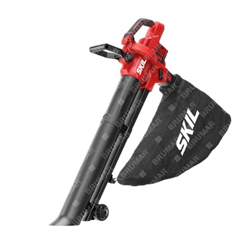 Soffiatore aspiratore a batteria SKIL 0350CA 20V velocita' aria 248 km/h