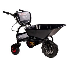 Carretilla eléctrica ZANETTI EZS1511B, capacidad de carga de 150 kg, con pantalla. | Newgardenmac.com