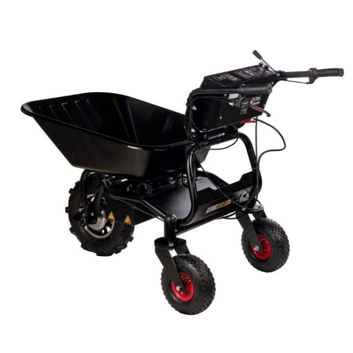 ZANETTI EZS1511B battery-powered wheelbarrow, 150kg dumper loading capacity, with display | Newgardenmac.com