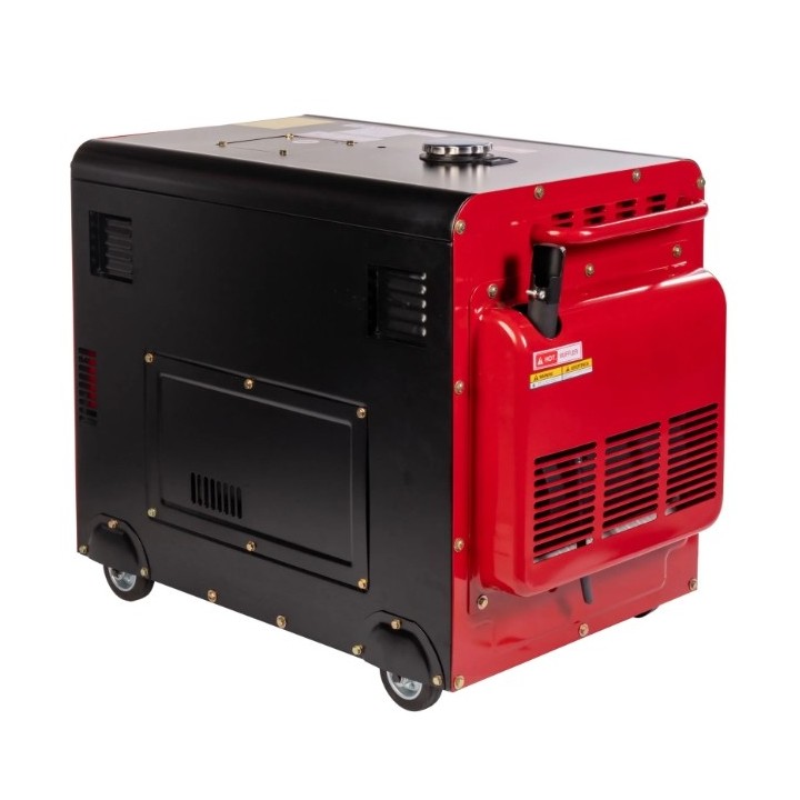 Generador diésel abierto ZANETTI ZDG6500SEAV, monofásico, 230 V, 50 Hz, máx. 4,5 kW | Newgardenmac.com