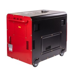 Groupe électrogène diesel ouvert ZANETTI ZDG6500SEAV, monophasé, 230 V, 50 Hz, puissance maximale 4,5 kW | Newgardenmac.com