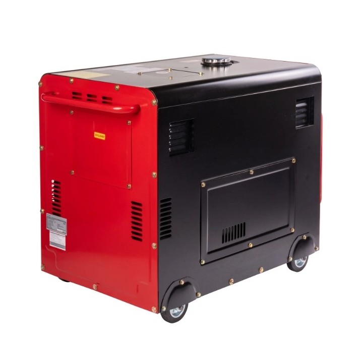 Generador diésel abierto ZANETTI ZDG6500SEAV, monofásico, 230 V, 50 Hz, máx. 4,5 kW | Newgardenmac.com