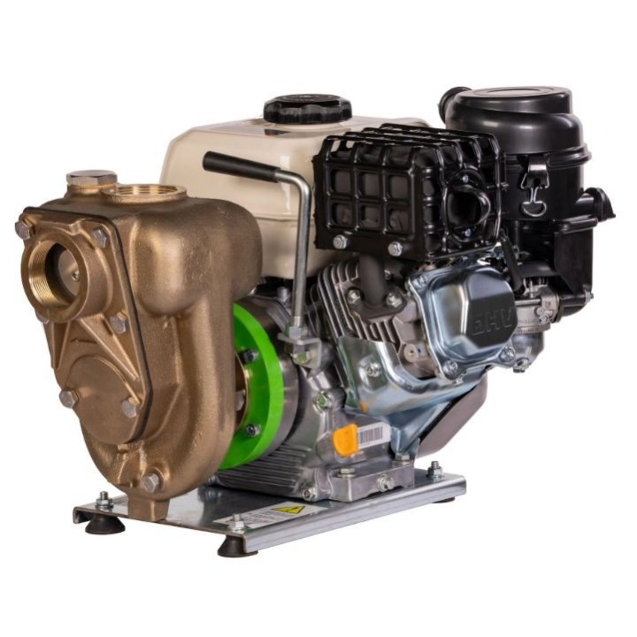 ZANETTI PB80-210AG/B self-priming petrol pump, marine bronze, max. head 28 m | Newgardenmac.com