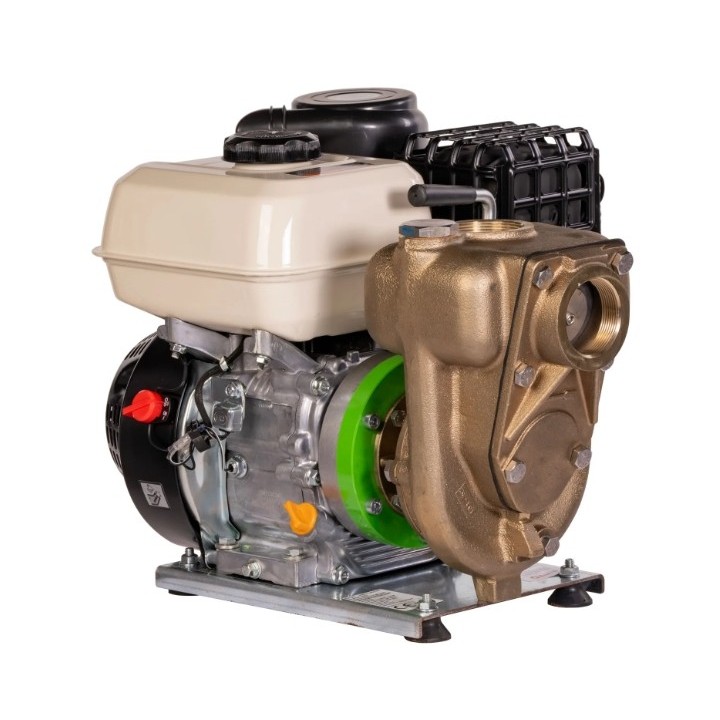 ZANETTI PB80-210AG/B self-priming petrol pump, marine bronze, max. head 28 m | Newgardenmac.com