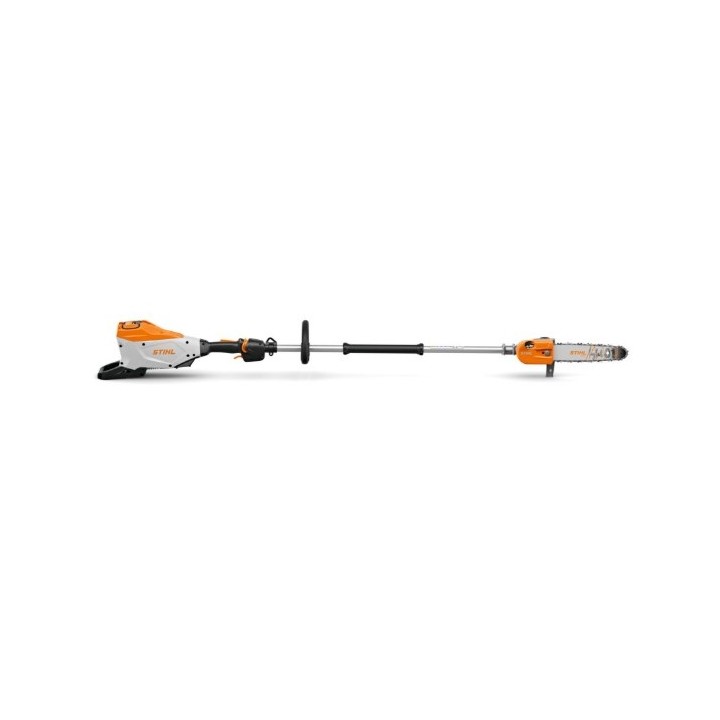 Tijeras de podar STIHL HTA150 de 36 V, a batería, longitud de la espada 30 cm, longitud máxima 196 cm. | Newgardenmac.com