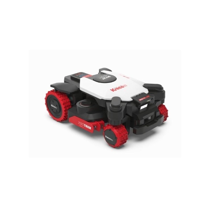 Robot lawnmower KRESS KR280E EyePilot 4x4 800m2 RTKn AI VSLAM Wi-Fi - Bluetooth - 4G | Newgardenmac.com