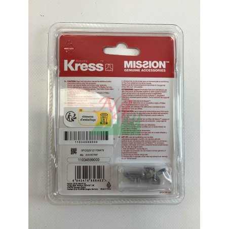 Kit de lame et vis d'origine KRESS KA0002 11034599000 pour tondeuse robot Mission