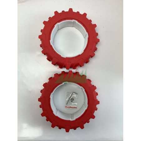 Original KRESS KR133E KR136E KR233E KA0222 Mähroboter-Radsatz mit Spikes | Newgardenmac.com