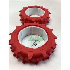 Original KRESS KR133E KR136E KR233E KA0222 Mähroboter-Radsatz mit Spikes | Newgardenmac.com