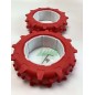 Kit de ruedas con clavos original para cortacésped robótico KRESS KR133E KR136E KR233E KA0222