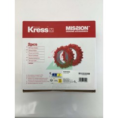 Original KRESS KR133E KR136E KR233E KA0222 Mähroboter-Radsatz mit Spikes | Newgardenmac.com