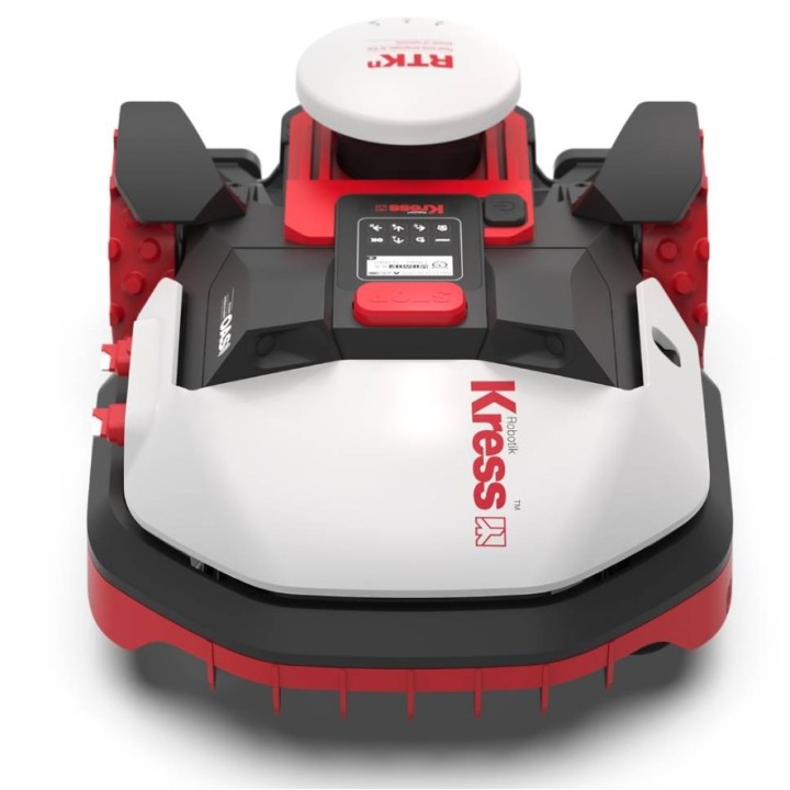 Tondeuse à gazon robot KRESS KR230E Mission Mega 8000m2 RTKn OAS OTA App - 4G | Newgardenmac.com