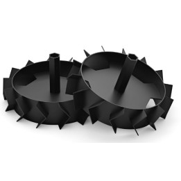 Set metal wheels AMR070 tiller models MH700 ORIGINAL STIHL 69067100924 | Newgardenmac.com